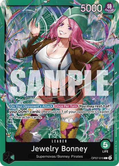 Jewelry Bonney OP07-019 [ Inglese / Giapponese / Francese / Cinese Semplificato ]