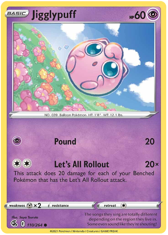 Jigglypuff - Colpo Fusione 110/264 [ Italiano / Inglese ]