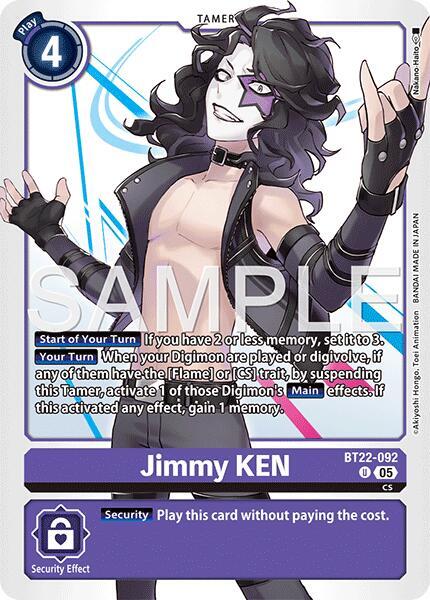 Jimmy KEN BT22-092 [ Inglese / Giapponese ]