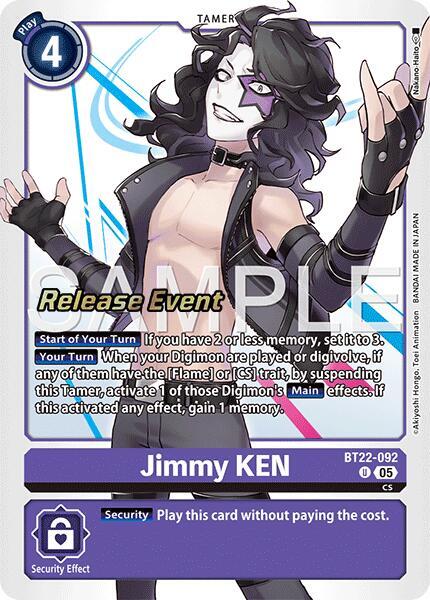 Jimmy KEN BT22-092 [ Inglese / Giapponese ]