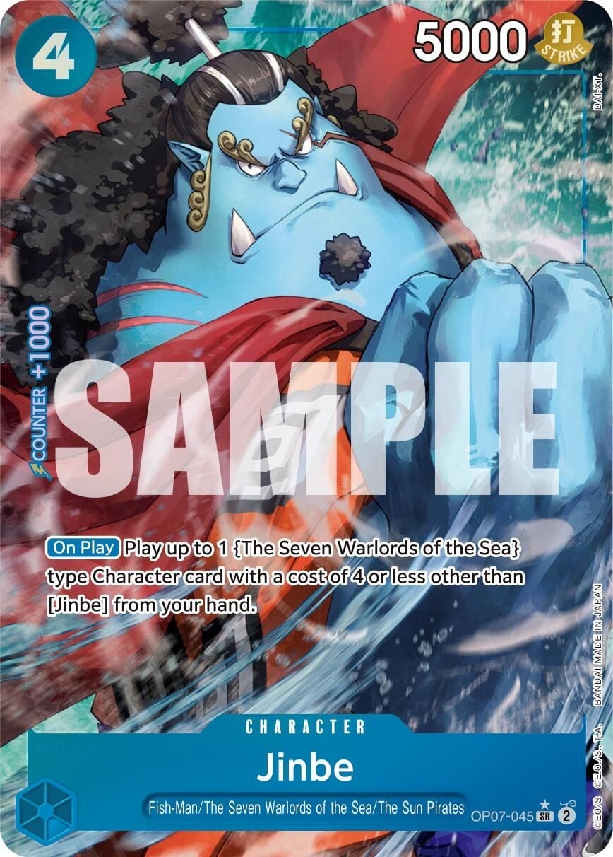 Jinbe OP07-045 [ Inglese / Giapponese / Francese / Cinese Semplificato ]