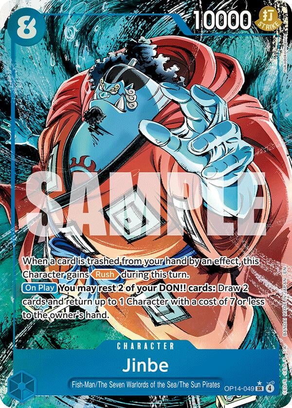 Jinbe OP14-049 [ Inglese / Giapponese / Francese / Cinese Semplificato ]