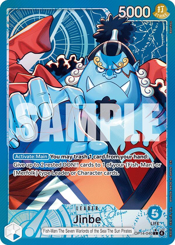 Jinbe OP14-040 [ Inglese / Giapponese / Francese / Cinese Semplificato ]