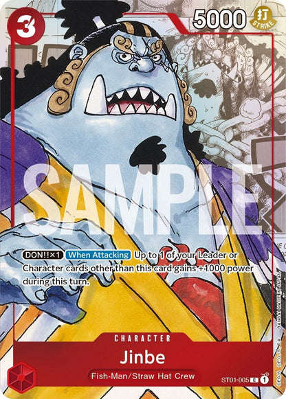 Jinbe ST01-005 [ Inglese / Giapponese / Francese / Cinese Semplificato ]
