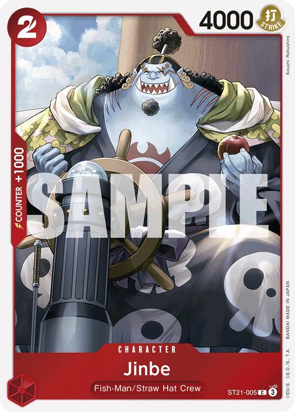 Jinbe ST21-005 [ Inglese / Giapponese / Francese / Cinese Semplificato ]
