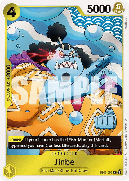 Jinbe EB02-055 [ Inglese / Giapponese / Francese / Cinese Semplificato ]