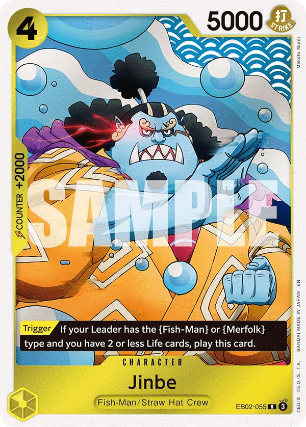 Jinbe EB02-055 [ Inglese / Giapponese / Francese / Cinese Semplificato ]