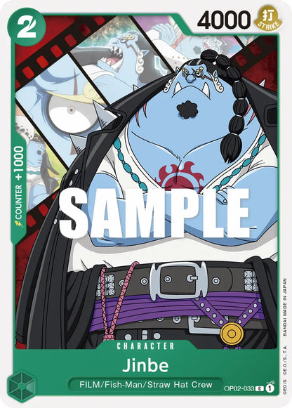 Jinbe OP02-033 [ Inglese / Giapponese / Francese / Cinese Semplificato ]