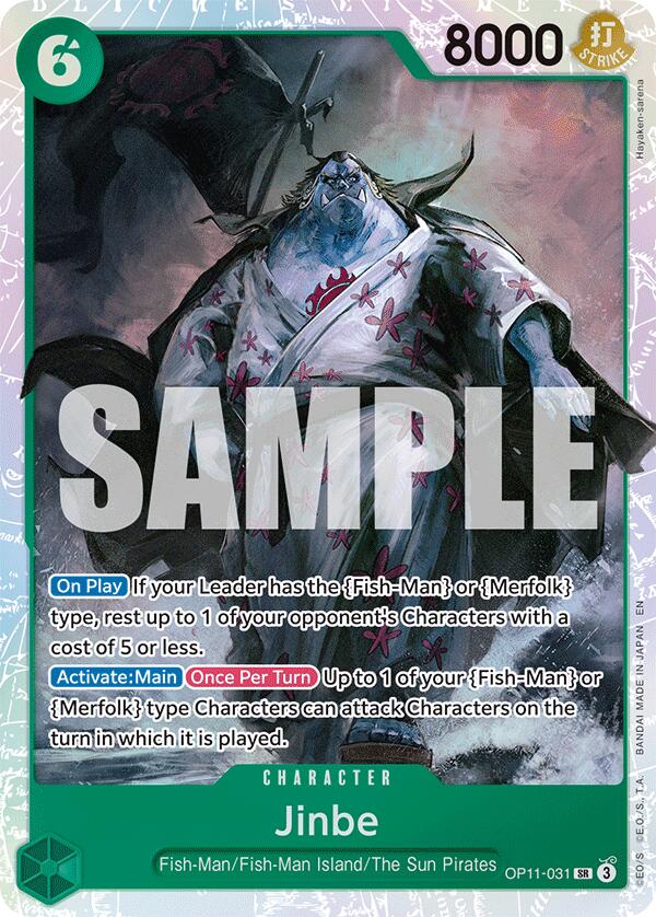 Jinbe OP11-031 [ Inglese / Giapponese / Francese / Cinese Semplificato ]