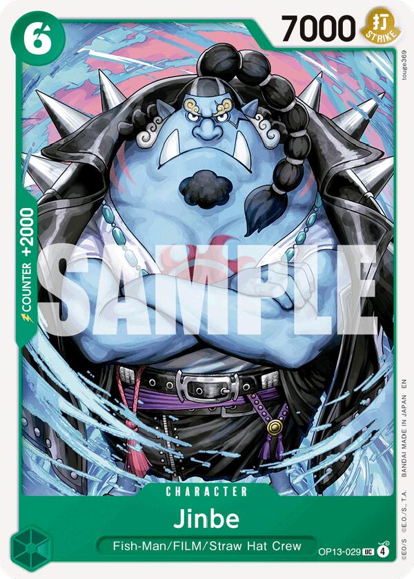 Jinbe OP13-029 [ Inglese / Giapponese / Francese / Cinese Semplificato ]