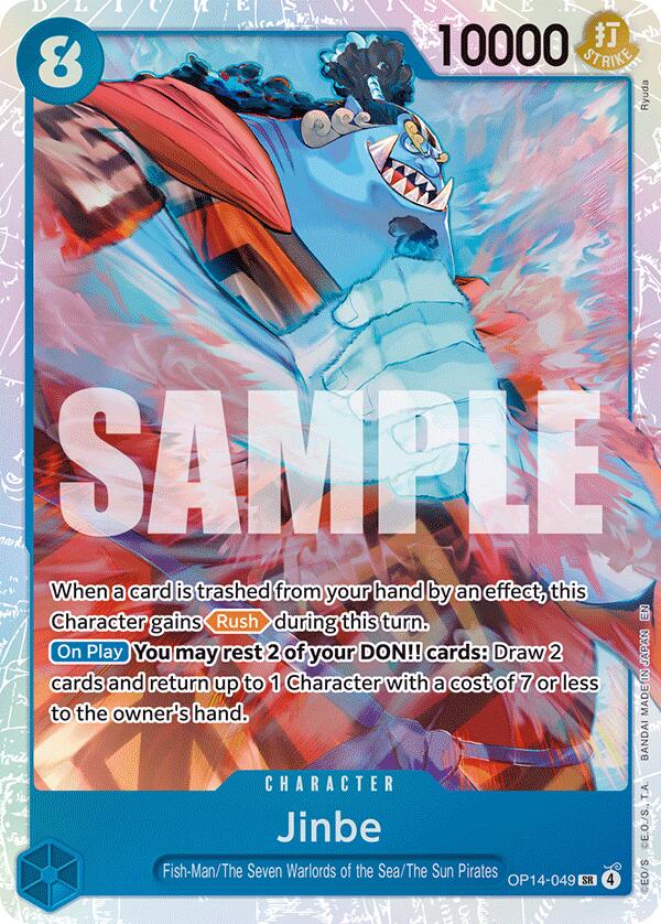 Jinbe OP14-049 [ Inglese / Giapponese / Francese / Cinese Semplificato ]