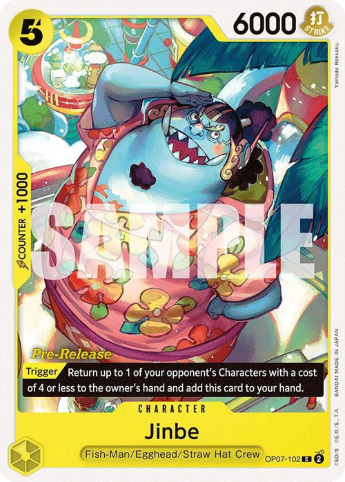 Jinbe OP07-102 [ Inglese / Giapponese / Francese / Cinese Semplificato ]