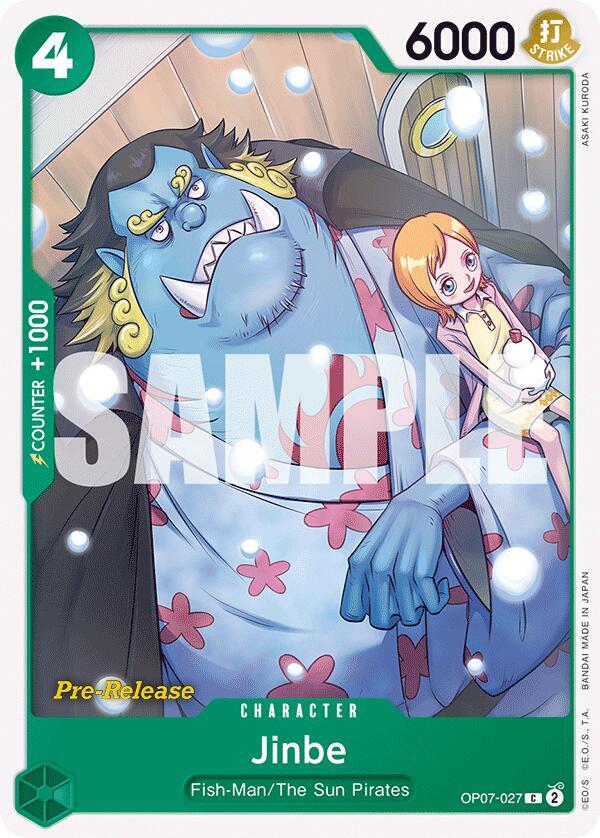 Jinbe OP07-027 [ Inglese / Giapponese / Francese / Cinese Semplificato ]