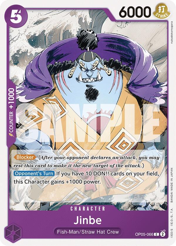 Jinbe OP05-066 [ Inglese / Giapponese / Francese / Cinese Semplificato ]
