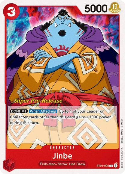 Jinbe ST01-005 [ Inglese / Giapponese / Francese / Cinese Semplificato ]