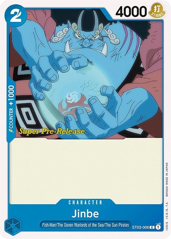 Jinbe ST03-006 [ Inglese / Giapponese / Francese / Cinese Semplificato ]