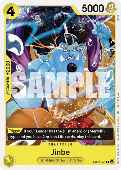 Jinbe EB02-055 [ Inglese / Giapponese / Francese / Cinese Semplificato ]