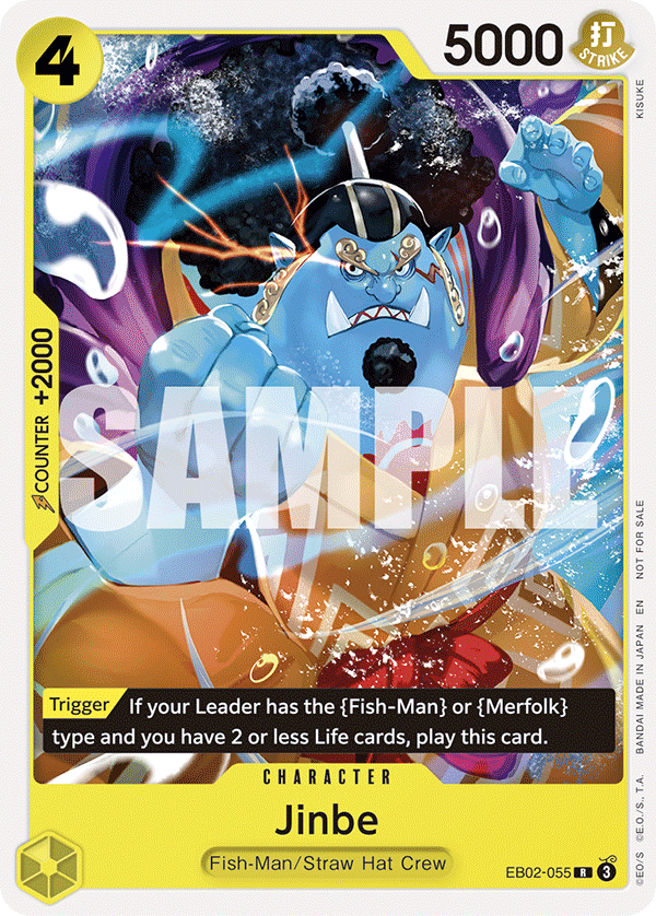 Jinbe EB02-055 [ Inglese / Giapponese / Francese / Cinese Semplificato ]