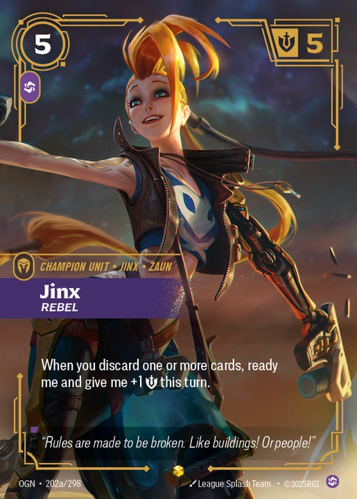 Jinx - Rebel [ Inglese / Cinese Semplificato ]