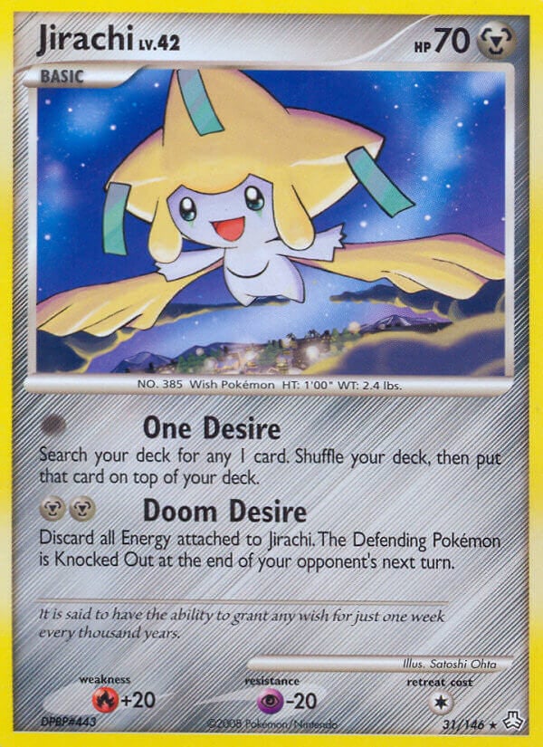 Jirachi Lv.42 - Il Risveglio dei Miti 31/146 [ Italiano / Inglese ]