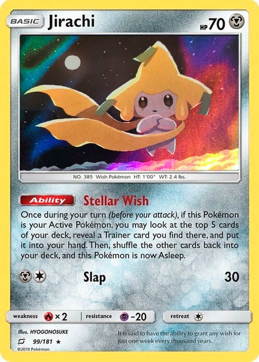 Jirachi - Gioco di Squadra 099/181 [ Italiano / Inglese ]