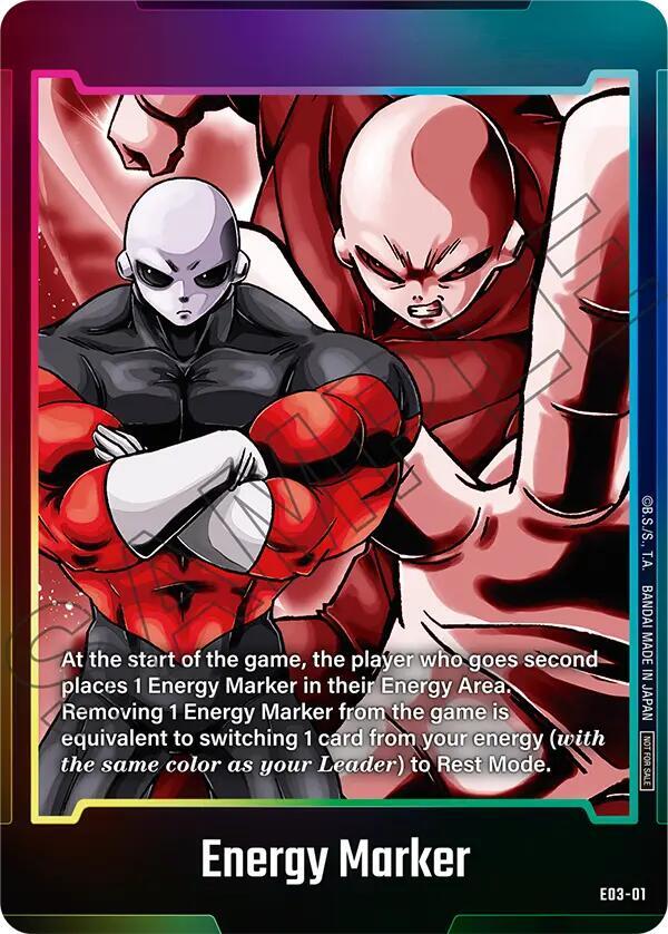 "Jiren" Energy Marker E-03 [ Inglese / Giapponese ]