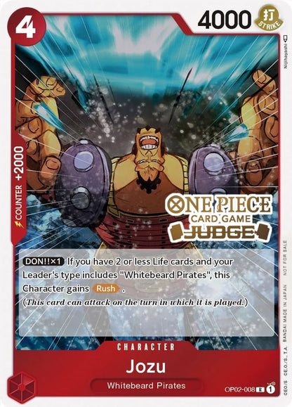 Jozu OP02-008 [ Inglese / Giapponese / Francese / Cinese Semplificato ]