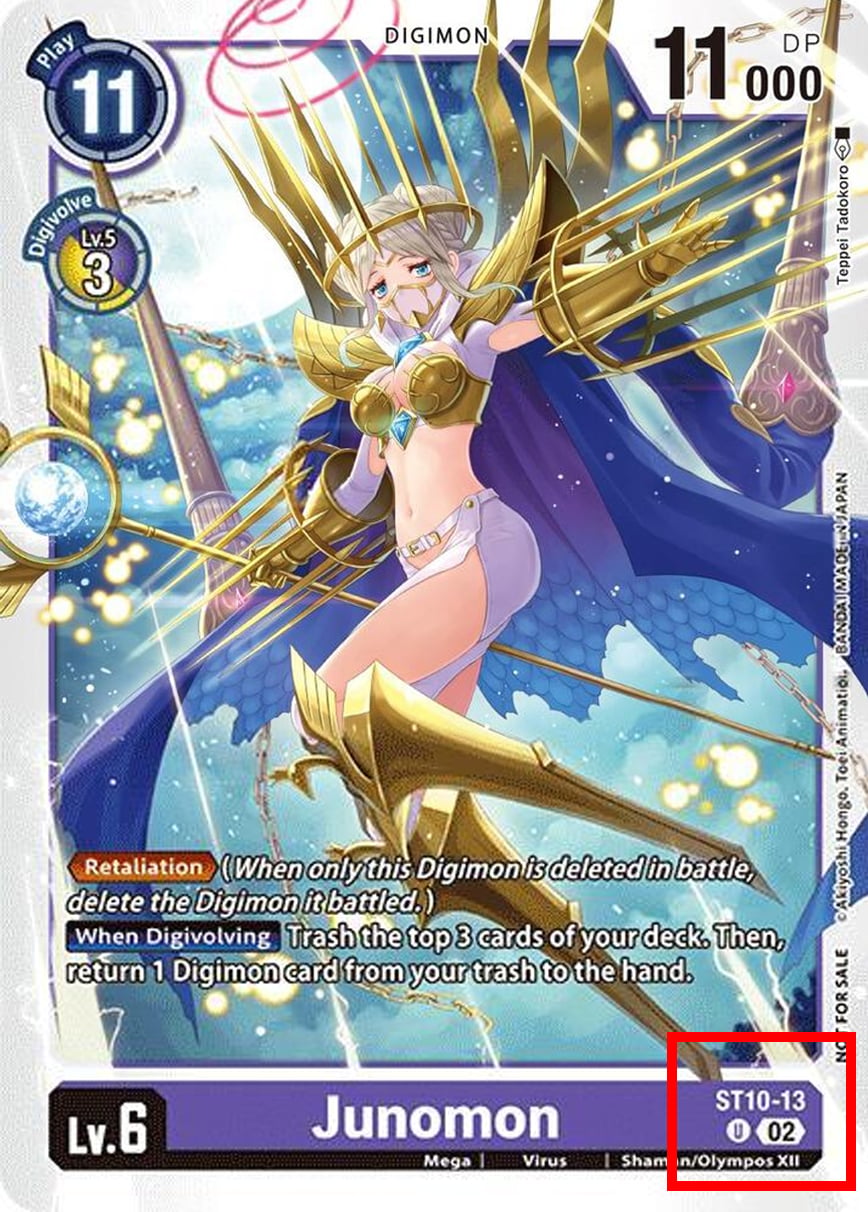 Junomon ST10-13 [ Inglese / Giapponese ]