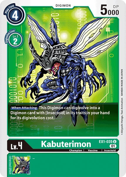 Kabuterimon EX1-035 [ Inglese / Giapponese ]