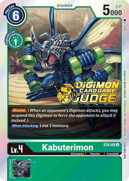 Kabuterimon ST4-08 [ Inglese / Giapponese ]
