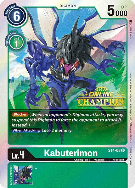 Kabuterimon ST4-08 [ Inglese / Giapponese ]