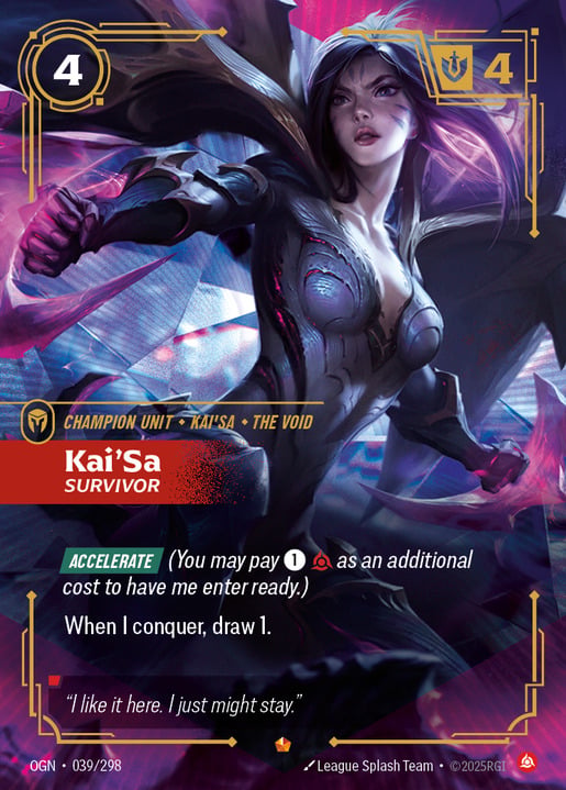 Kai'Sa - Survivor [ Inglese / Giapponese / Cinese Semplificato ]
