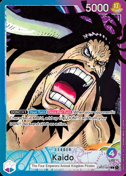 Kaido OP01-061 [ Inglese / Giapponese / Francese / Cinese Semplificato ]