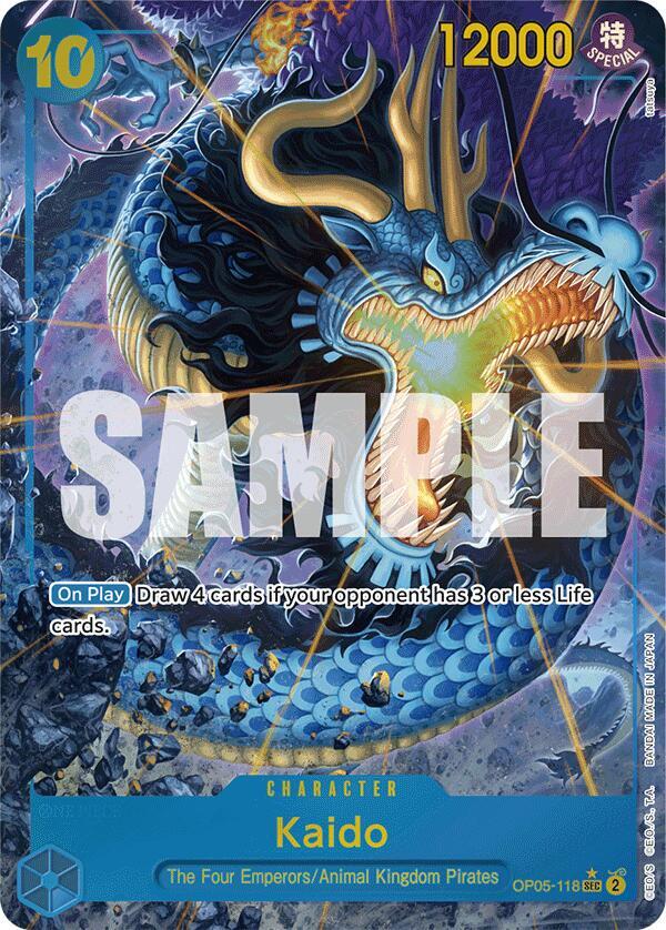 Kaido OP05-118 [ Inglese / Giapponese / Francese / Cinese Semplificato ]