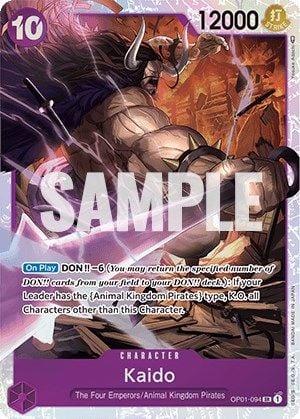 Kaido OP01-094 [ Inglese / Giapponese / Francese / Cinese Semplificato ]