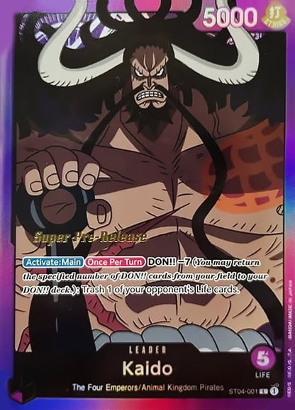 Kaido ST04-001 [ Inglese / Giapponese / Francese / Cinese Semplificato ]