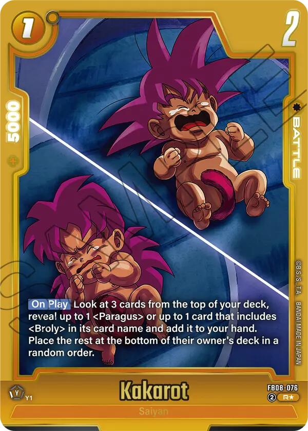 Kakarot FB08-076 [ Inglese / Giapponese ]