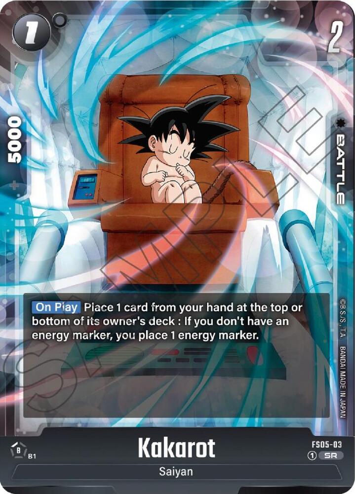 Kakarot FS05-03 [ Inglese / Giapponese ]