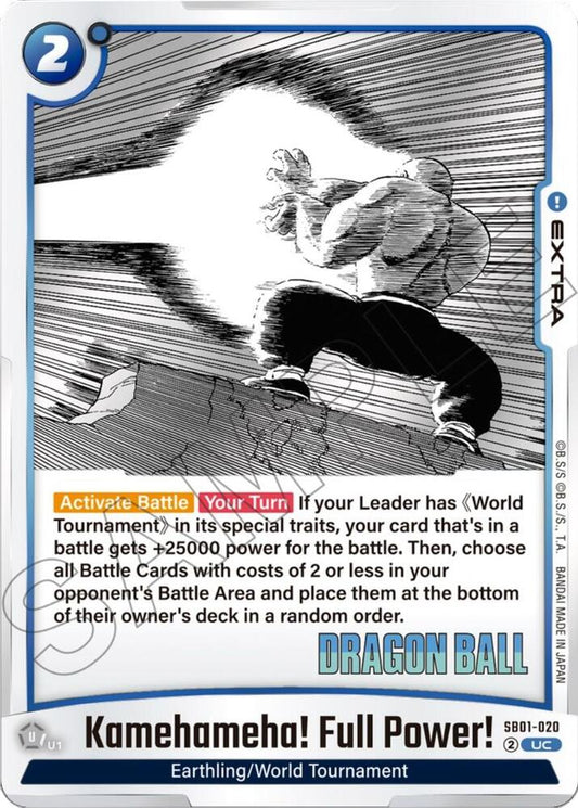 Kamehameha! Full Power! SB01-020 [ Inglese / Giapponese ]