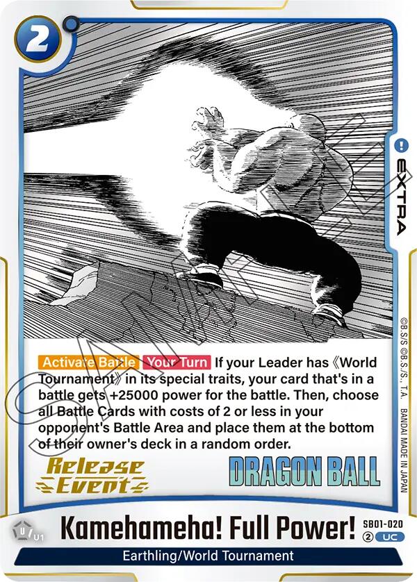 Kamehameha! Full Power! SB01-020 [ Inglese / Giapponese ]
