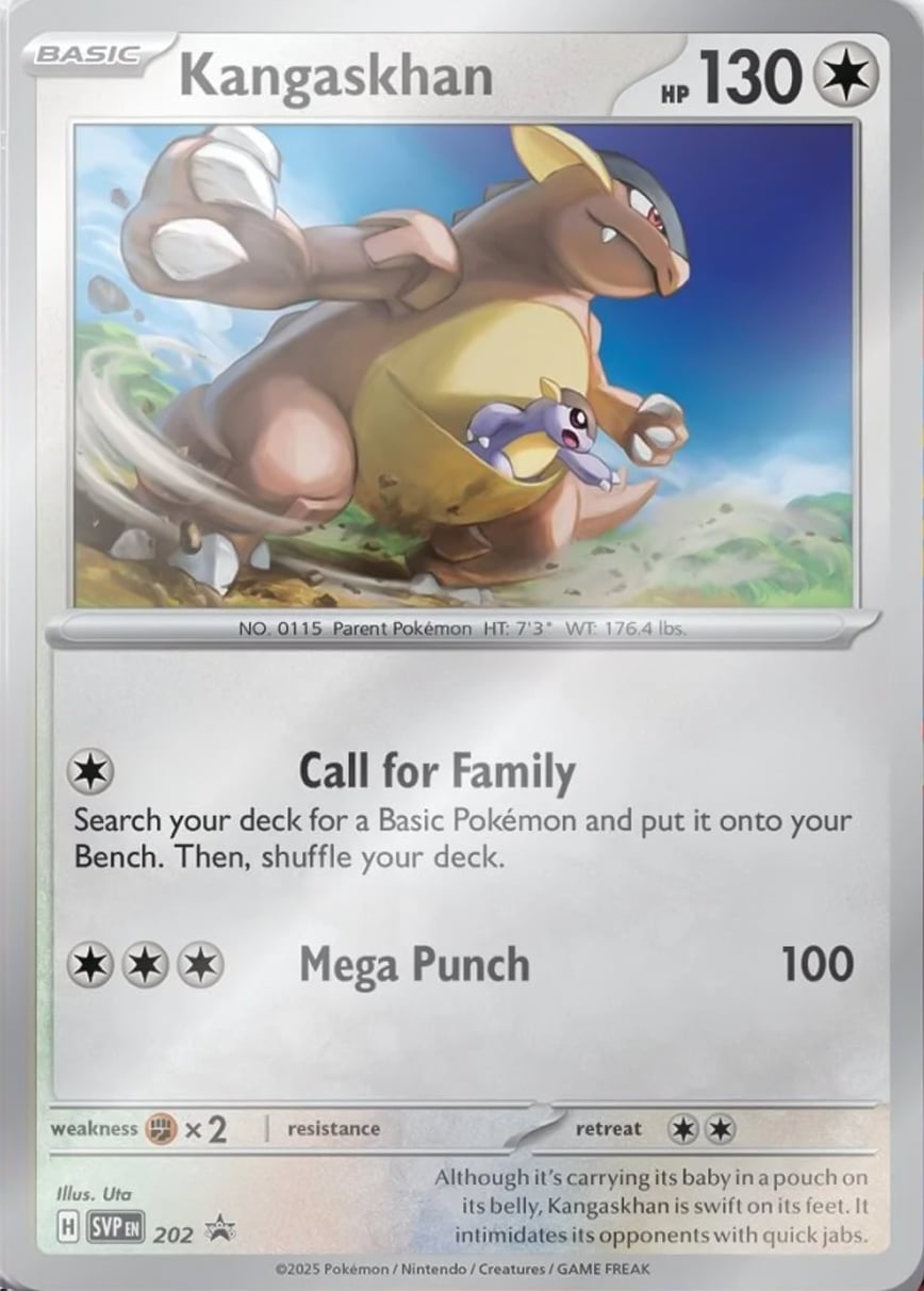 Kangaskhan - SVP Black Star Promos SVP 202 [ Italiano ]
