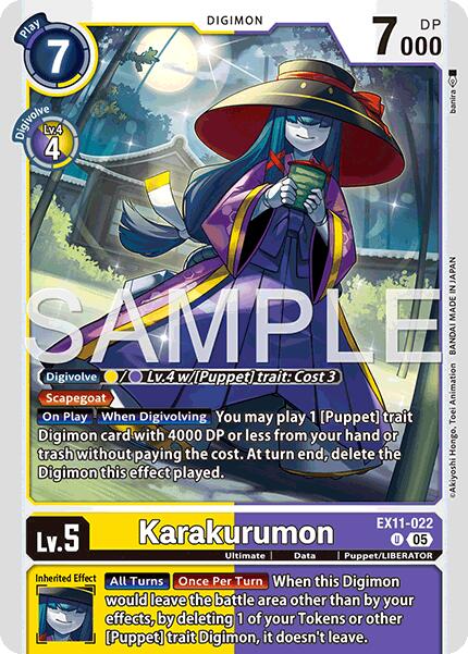 Karakurumon EX11-022 [ Inglese / Giapponese ]