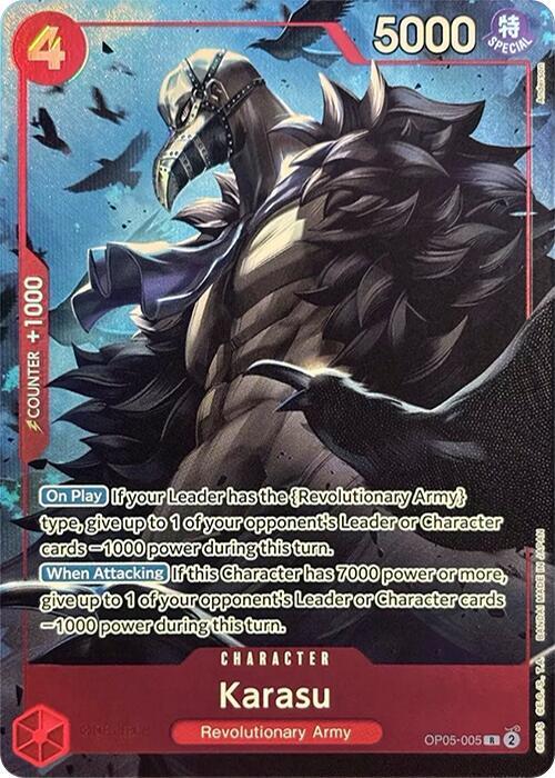 Karasu OP05-005 [ Inglese / Giapponese / Francese / Cinese Semplificato ]