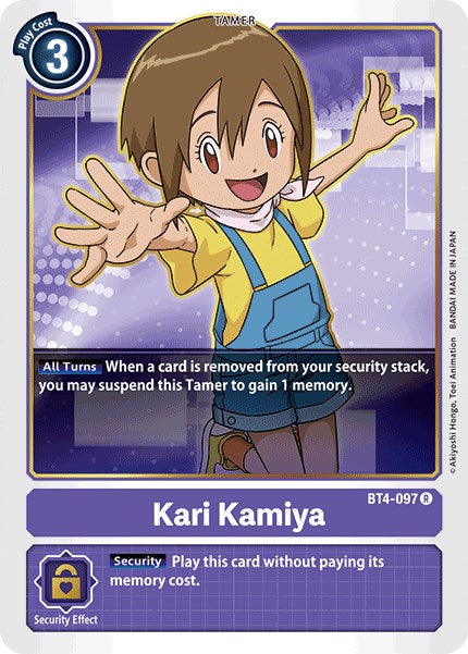 Kari Kamiya BT4-097 [ Inglese / Giapponese ]
