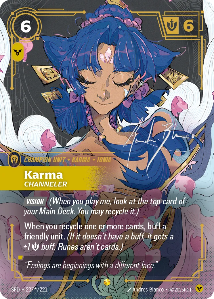 Karma - Channeler (RARE) [ Inglese / Cinese Semplificato ]