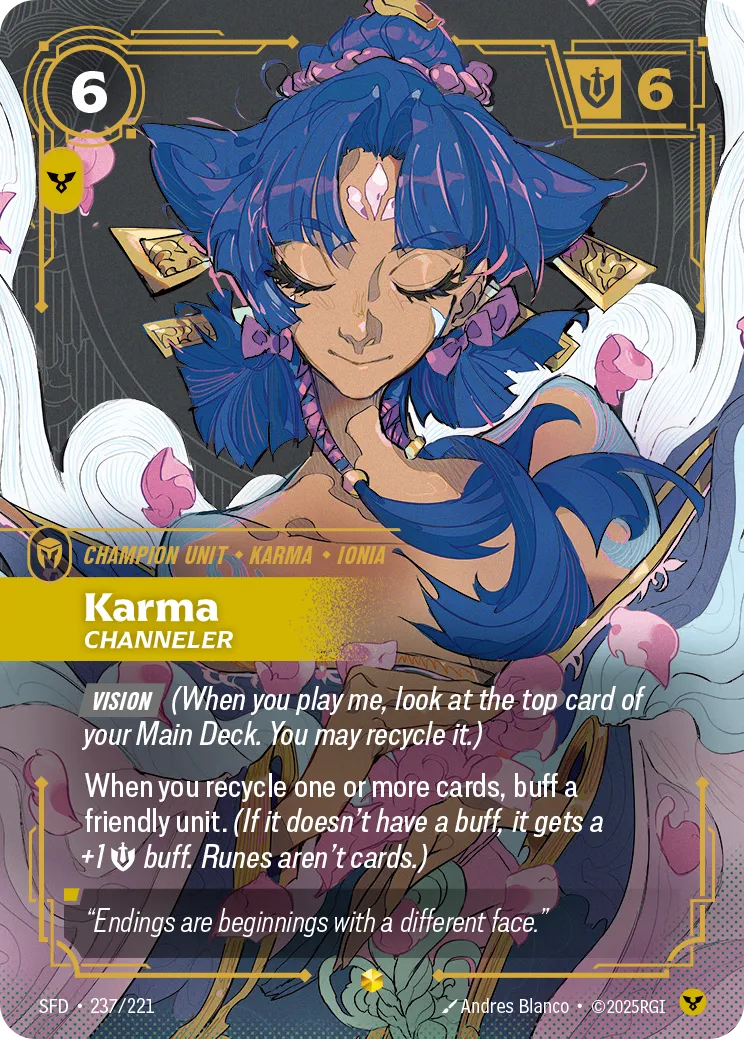 Karma - Channeler (RARE) [ Inglese / Cinese Semplificato ]
