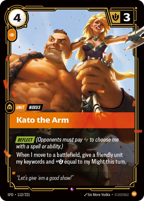 Kato the Arm (RARE) [ Inglese / Cinese Semplificato ]