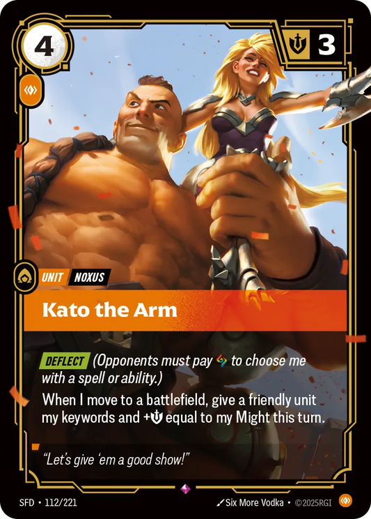 Kato the Arm (RARE) [ Inglese / Cinese Semplificato ]