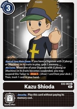 Kazu Shioda EX2-063 [ Inglese / Giapponese ]