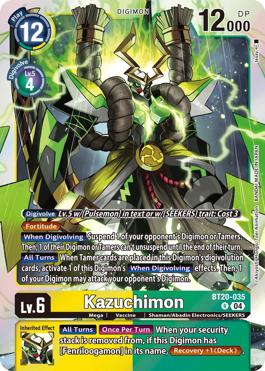 Kazuchimon BT20-035 [ Inglese / Giapponese ]